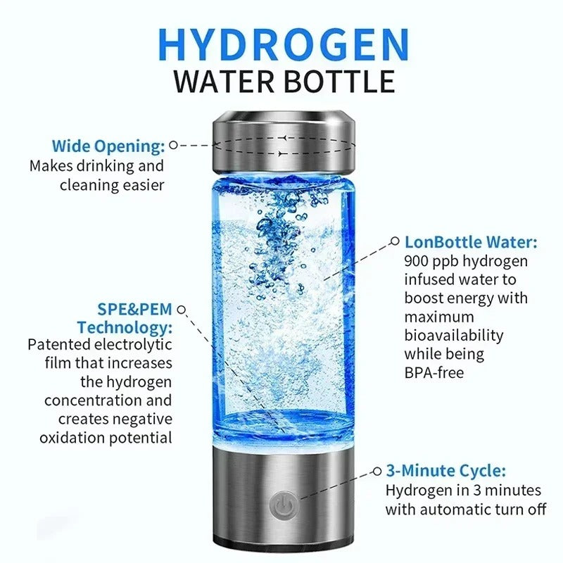 Hydrogen Water Generator Bottle